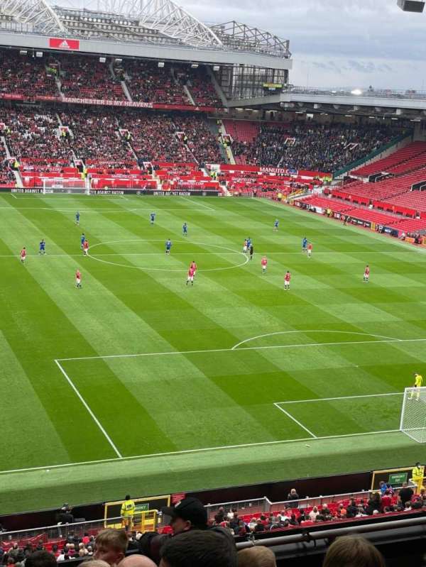 Old Trafford, bloc: W3101, rangée: 7, place: 159