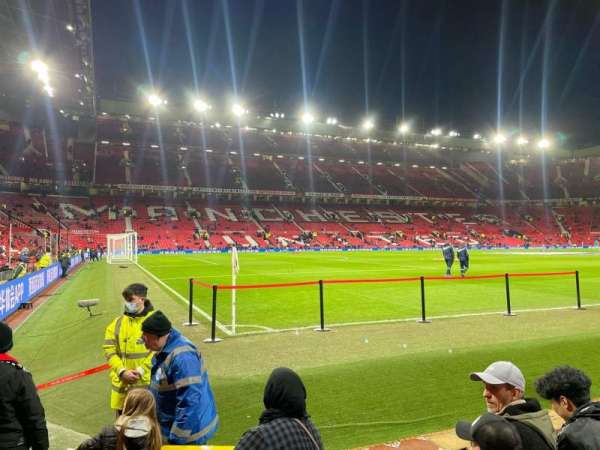Old Trafford, bloc: WL0, rangée: DD, place: 11
