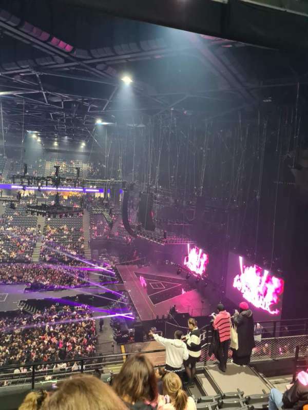 Accor Arena, bloc: Balcon G, rangée: 89, place: 1