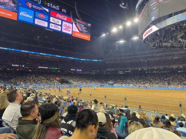 NRG Stadium, bloc: 106, rangée: G, place: 9