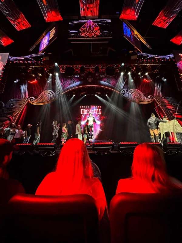 Criss Angel Theater, bloc: 102, rangée: B, place: 7