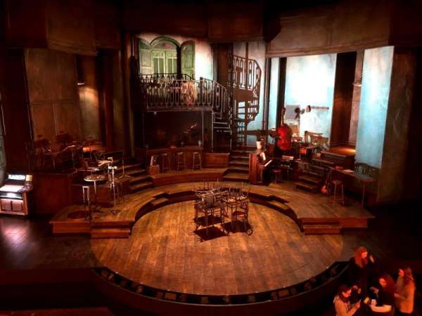 Walter Kerr Theatre, bloc: Mezzanine C, rangée: A, place: 109