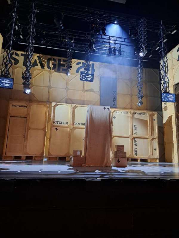 Edinburgh Playhouse, bloc: Stalls, rangée: B, place: 27