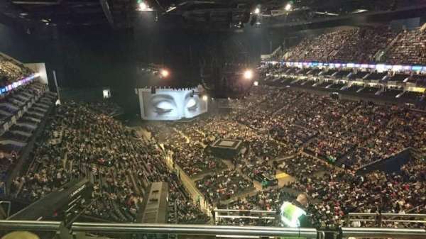The O2, London, bloc: 409, rangée: H, place: 651