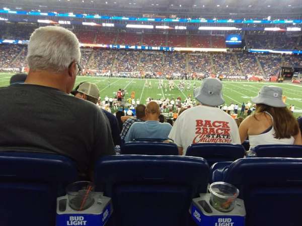 Gillette Stadium, bloc: 131, rangée: 26, place: 10