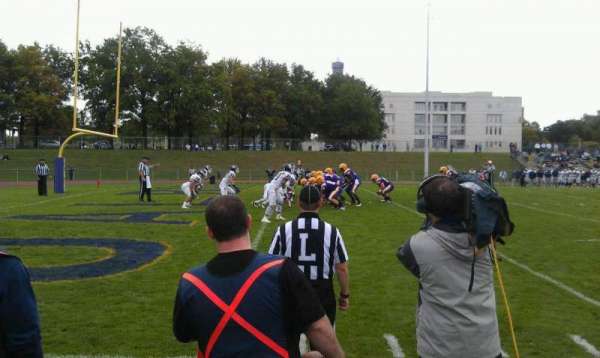 University Field, Albany, bloc: Sideline