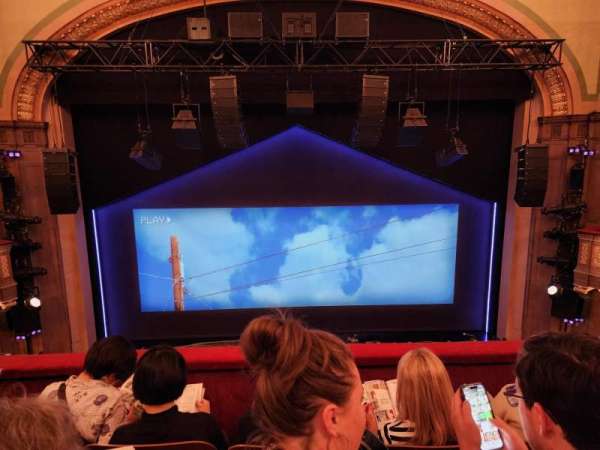 Booth Theatre, bloc: Mezzanine C, rangée: C, place: 107