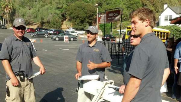 Santa Barbara Bowl, bloc: Parking, rangée: On-site, place: Space 9