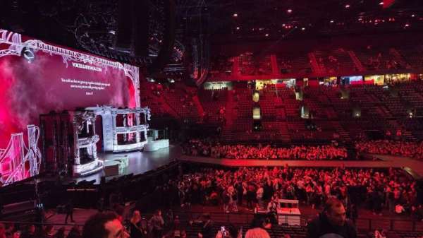 Accor Arena, bloc: Gradin N, rangée: 9, place: 32