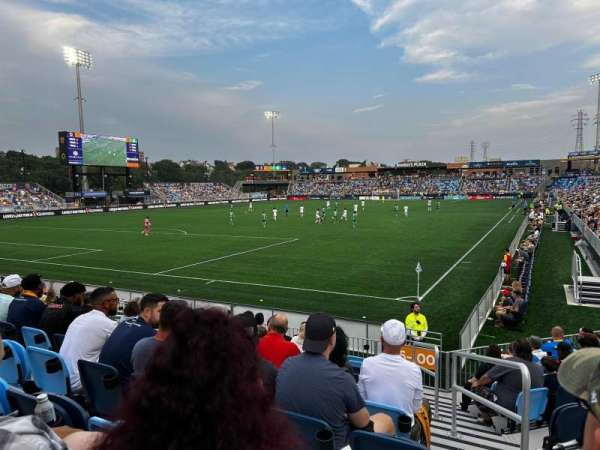 Centreville Bank Stadium, bloc: 135, rangée: J, place: 4