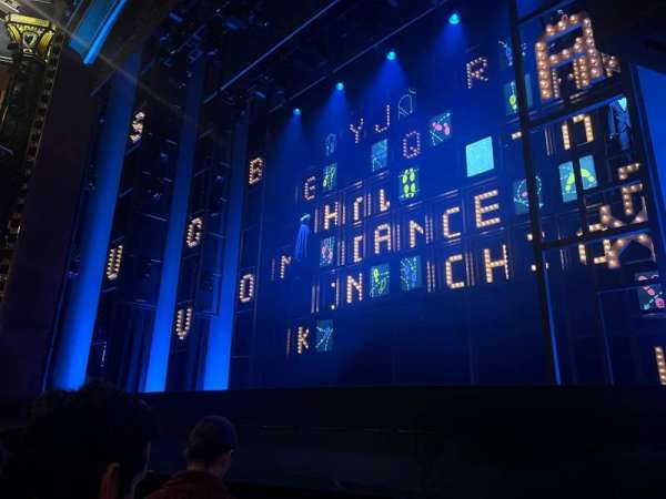 Belasco Theatre, bloc: Orchestra R, rangée: C, place: 8