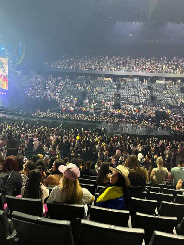 Accor Arena, bloc: Gradin O, rangée: 18, place: 14