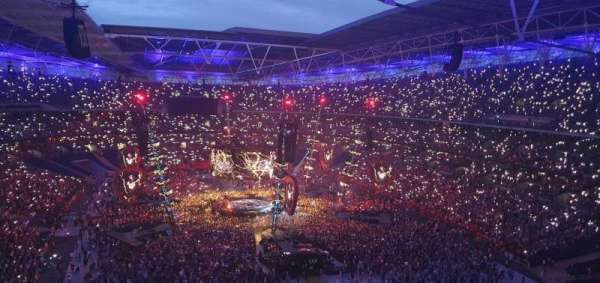 Wembley Stadium, bloc: 542, rangée: 17, place: 61