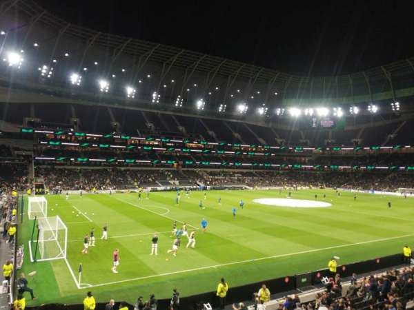 Tottenham Hotspur Stadium, bloc: 248, rangée: 23, place: 19