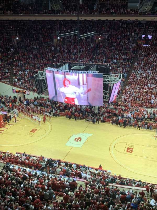 Simon Skjodt Assembly Hall, bloc: BB, rangée: 1, place: 11