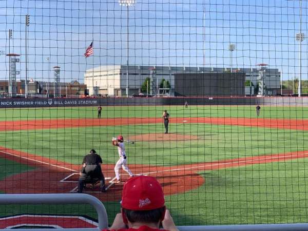 Bill Davis Stadium, bloc: Box 5, rangée: 3, place: 18