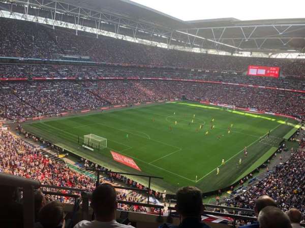 Wembley Stadium, bloc: 508, rangée: 2, place: 225