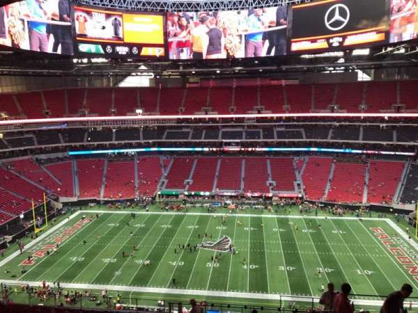 Mercedes-Benz Stadium, bloc: 311, rangée: 15, place: 5