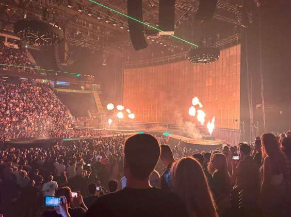 AO Arena, bloc: 114, rangée: H, place: 17