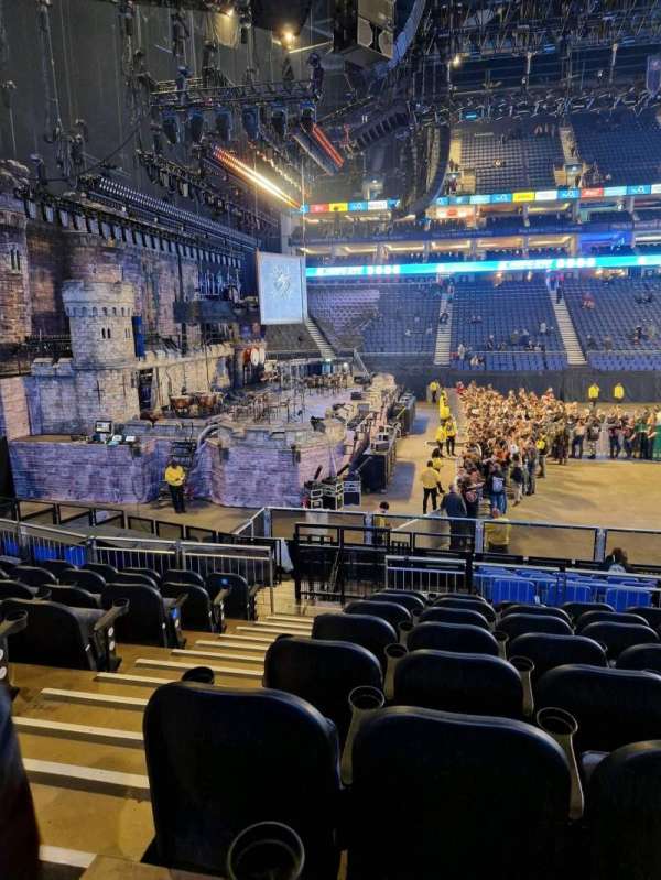 The O2, London, bloc: 101, rangée: Q, place: 31
