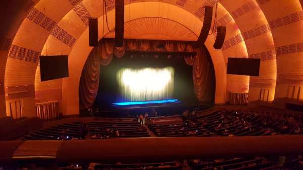 Radio City Music Hall, bloc: 2nd Mezzanine 6, rangée: A, place: 604