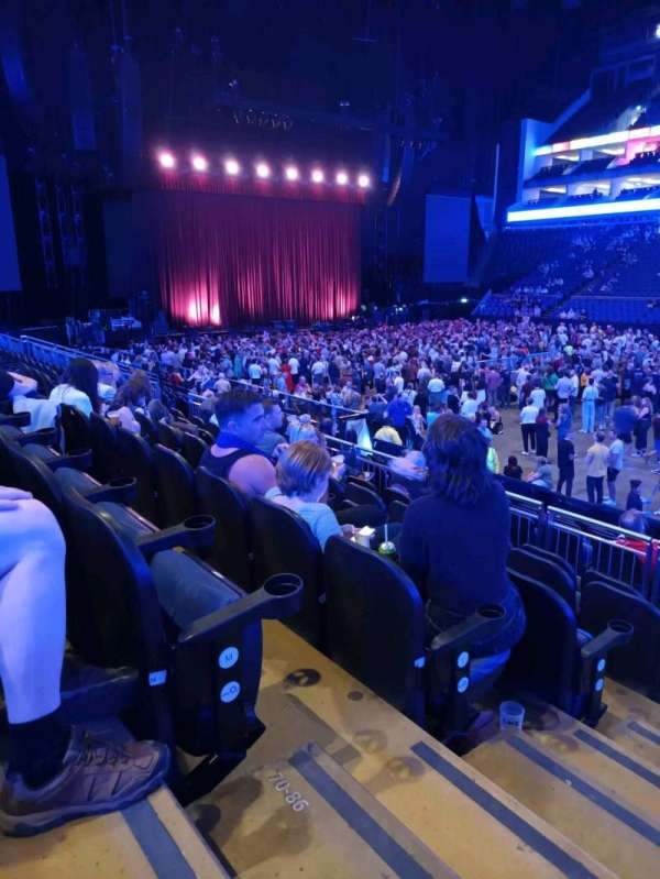 The O2, London, bloc: 103, rangée: N, place: 90