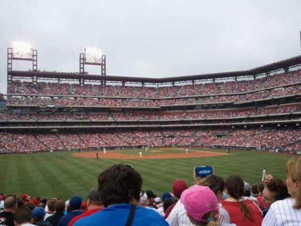 Citizens Bank Park, bloc: 146, rangée: 20, place: 11