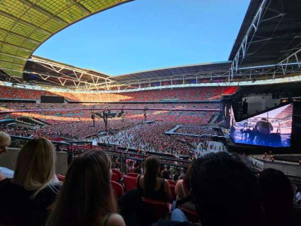 Wembley Stadium, bloc: 249, rangée: 11, place: 219
