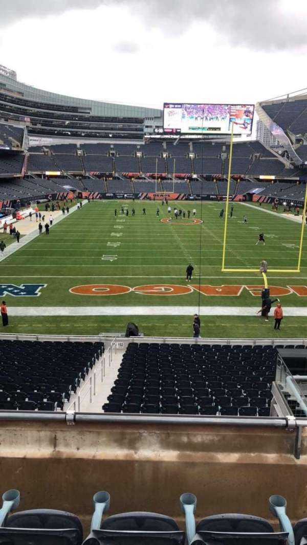 Soldier Field, bloc: 253, rangée: 4, place: 16