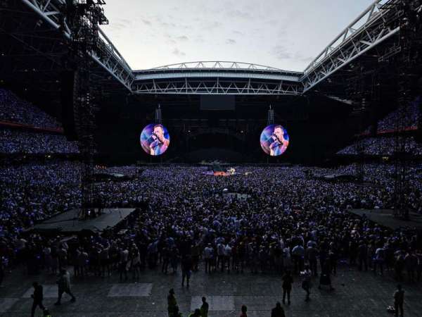 Principality Stadium, bloc: M20, rangée: 1