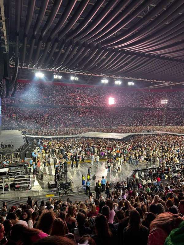 Johan Cruijff ArenA, bloc: 110, rangée: 19, place: 259