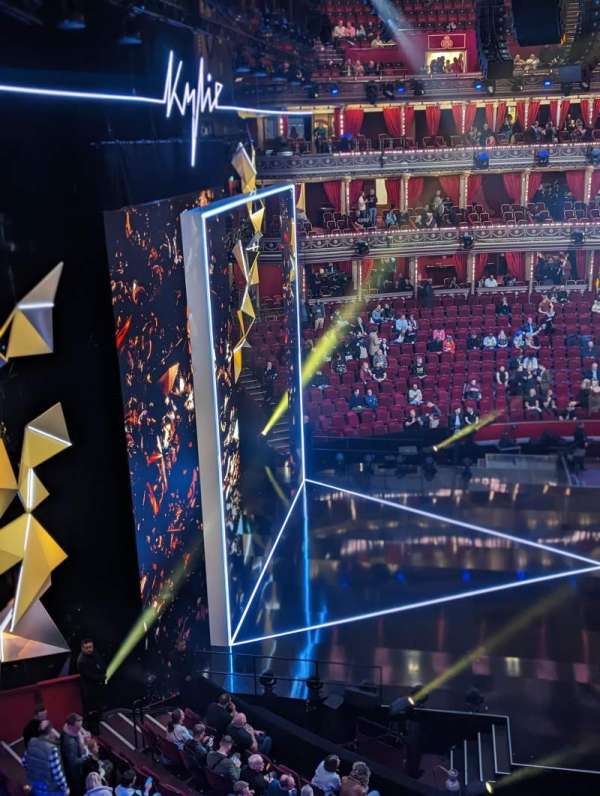 Royal Albert Hall, bloc: Second Tier 11, rangée: 1, place: 3