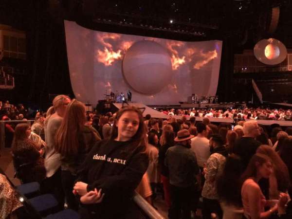 The O2, London, bloc: W, rangée: 1, place: 101