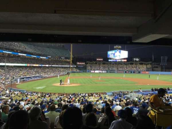 Dodger Stadium, bloc: 10FD, rangée: X, place: 10