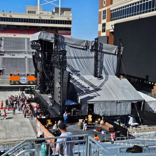 Boone Pickens Stadium, bloc: 204, rangée: 5, place: 7
