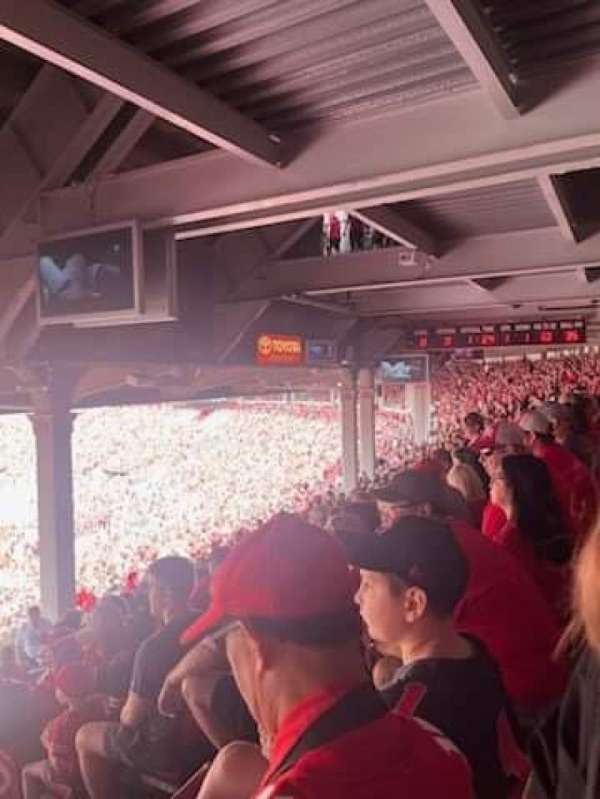 Ohio Stadium, bloc: 18B, rangée: 13, place: 3,4