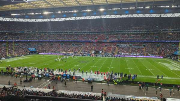 Wembley Stadium, bloc: 225, rangée: 2, place: 261
