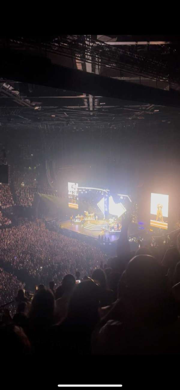 Accor Arena, bloc: Balcon E, rangée: 91, place: 15