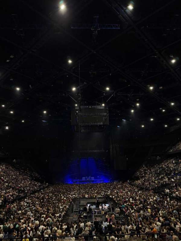 Accor Arena, bloc: Gradin U, rangée: 13, place: 29