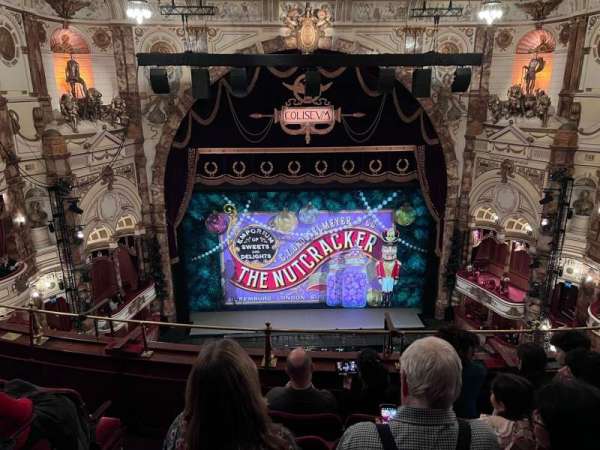 London Coliseum, bloc: Balcony, rangée: E, place: 29