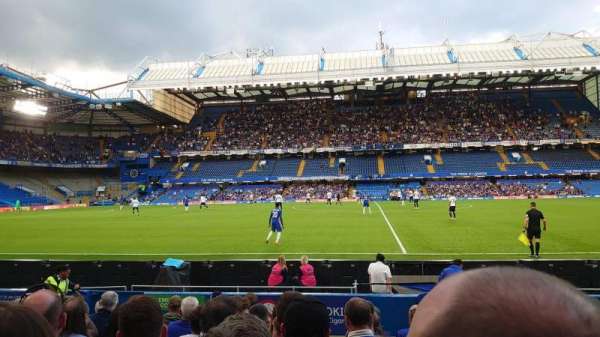 Stamford Bridge, bloc: West Stand Lower, rangée: 10, place: 111