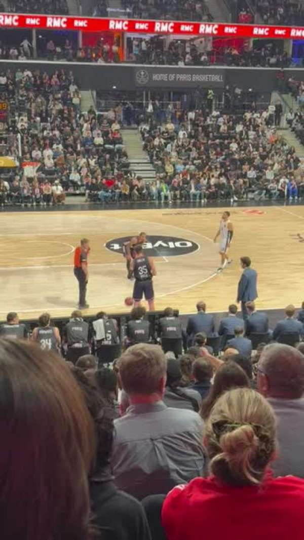 Adidas Arena, bloc: Gradin F, rangée: 04, place: 91