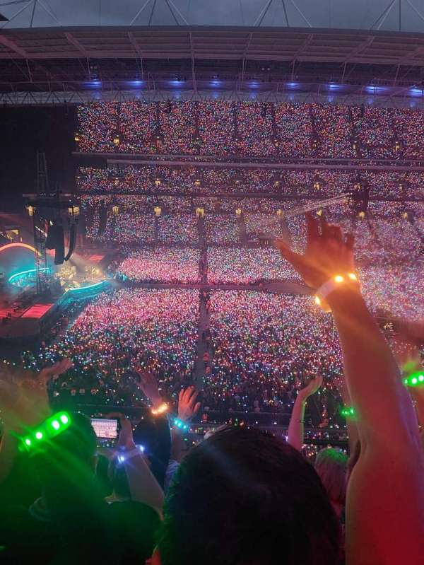 Wembley Stadium, bloc: 528, rangée: 5, place: 38