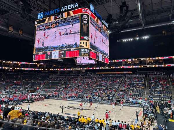 PPG Paints Arena, bloc: 122, rangée: U, place: 7