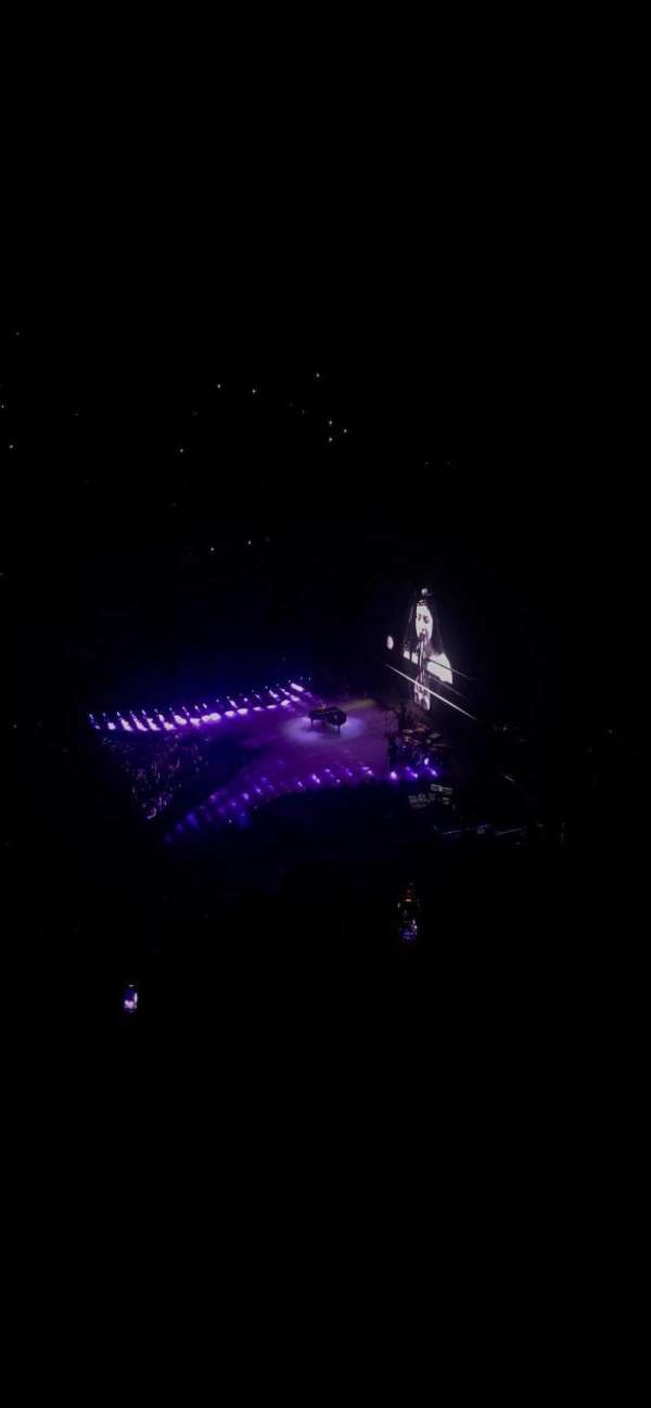Accor Arena, bloc: Balcon F, rangée: 91, place: 25