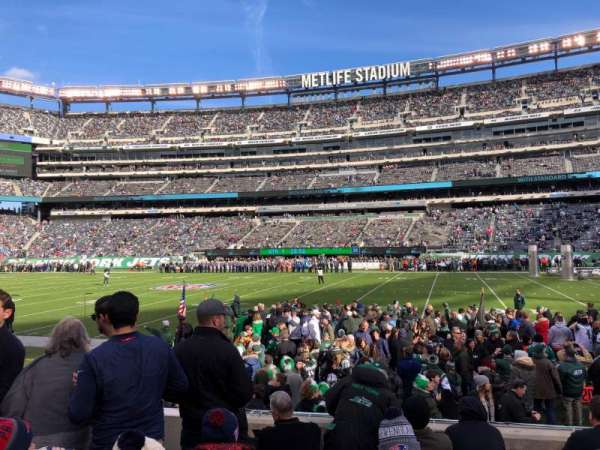 MetLife Stadium, bloc: 135, rangée: 6, place: 27