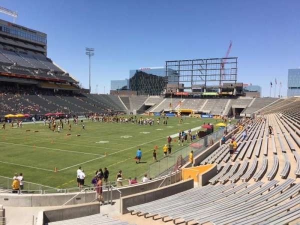 Mountain America Stadium, bloc: 36, rangée: 25, place: 9