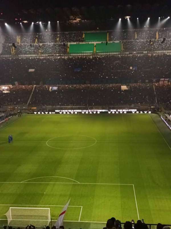 San Siro, bloc: 208, rangée: 15, place: 22