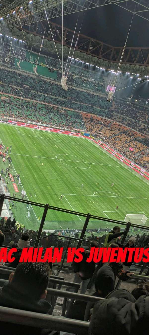 San Siro, bloc: 315, rangée: 8, place: 2