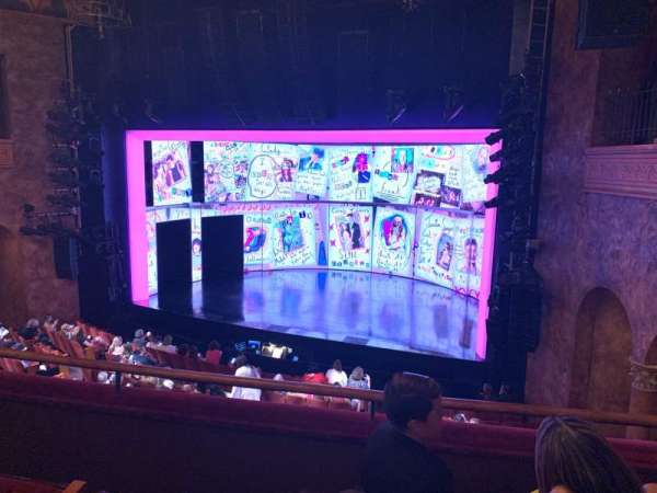 August Wilson Theatre, bloc: Mezzanine R, rangée: C, place: 12